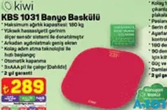 KİWİ KBS 1031 BANYO BASKÜLÜ